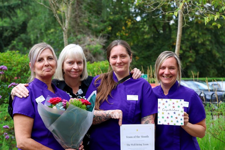 Wellbeing Team At Park View Care Home