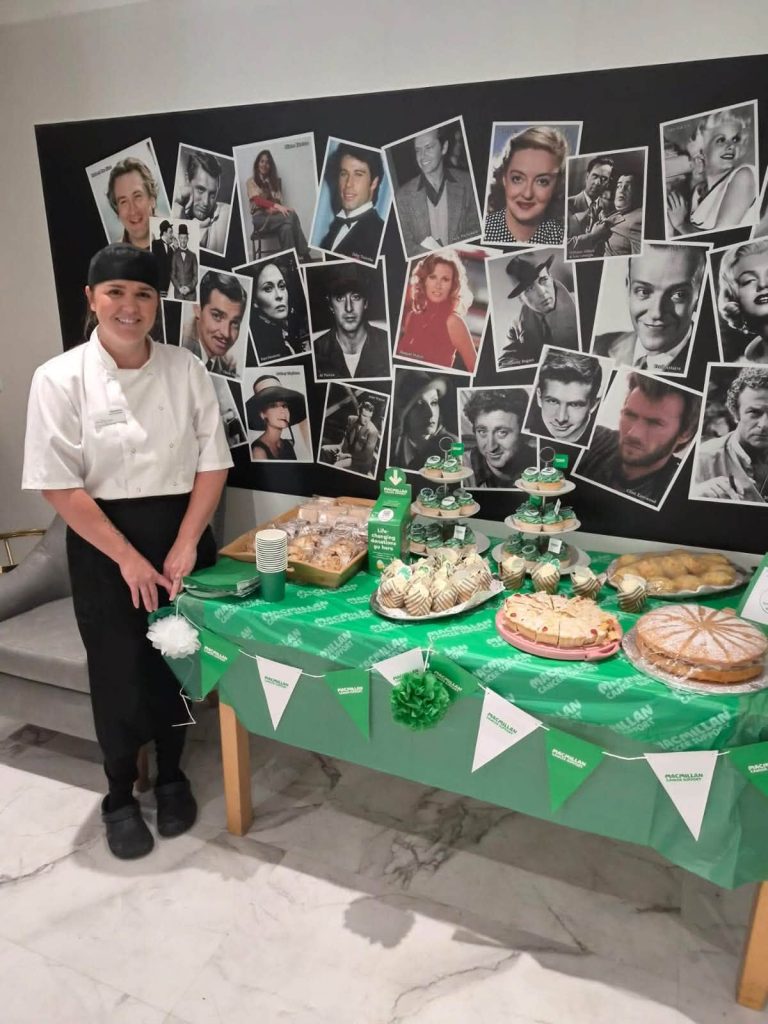 Macmillan coffee morning at Park View Ipswich