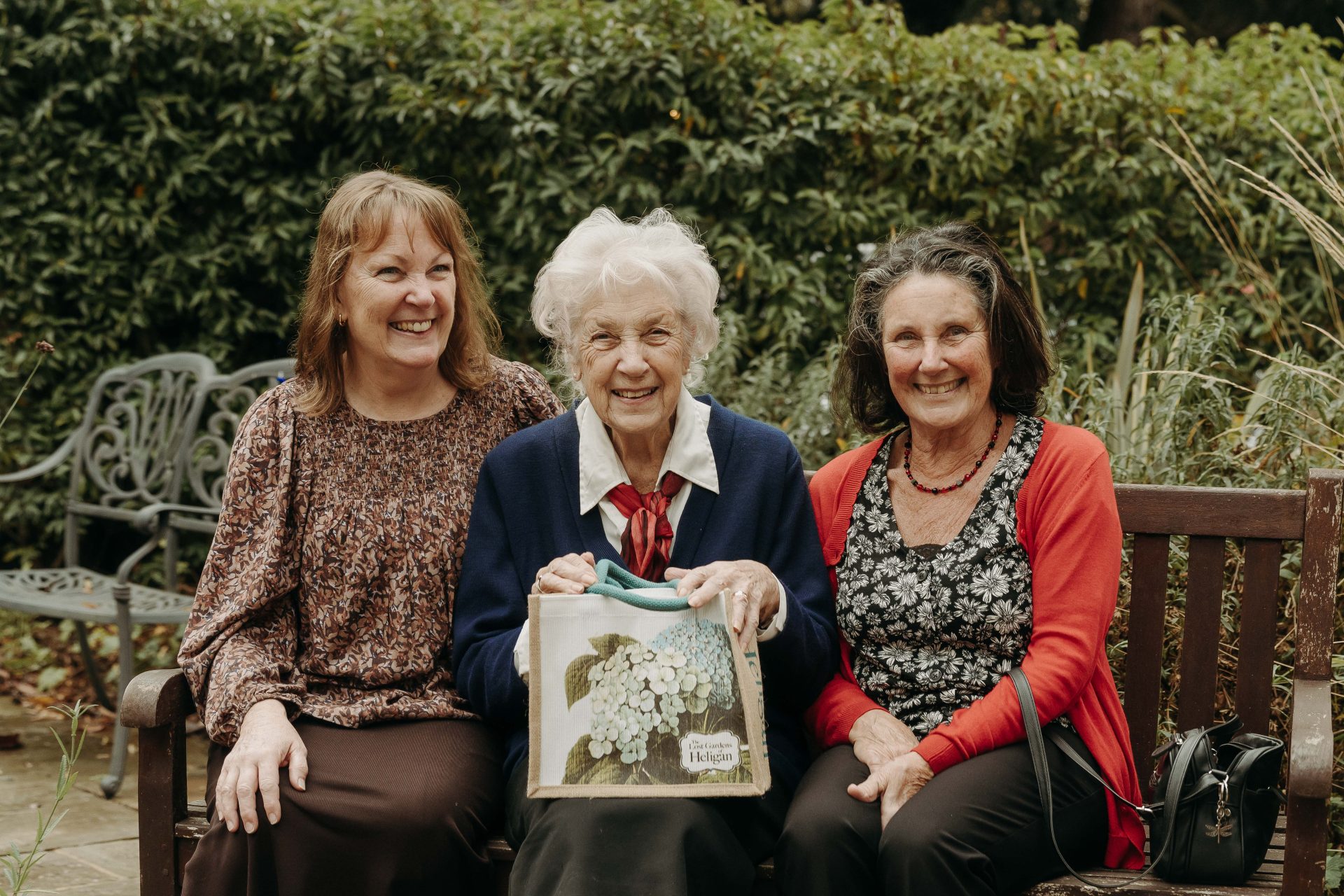 Family and Resident at Park View Care Home